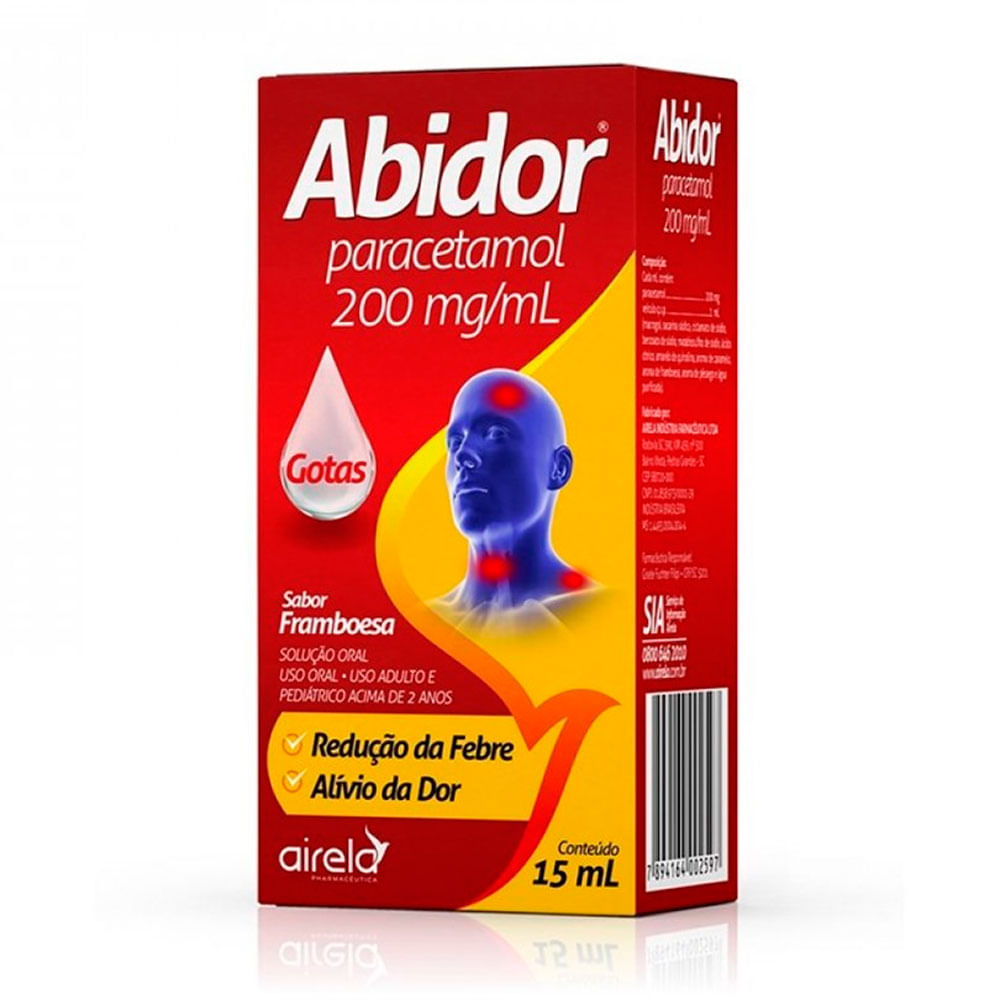 Abidor 200mg/ml Gotas com 15ml