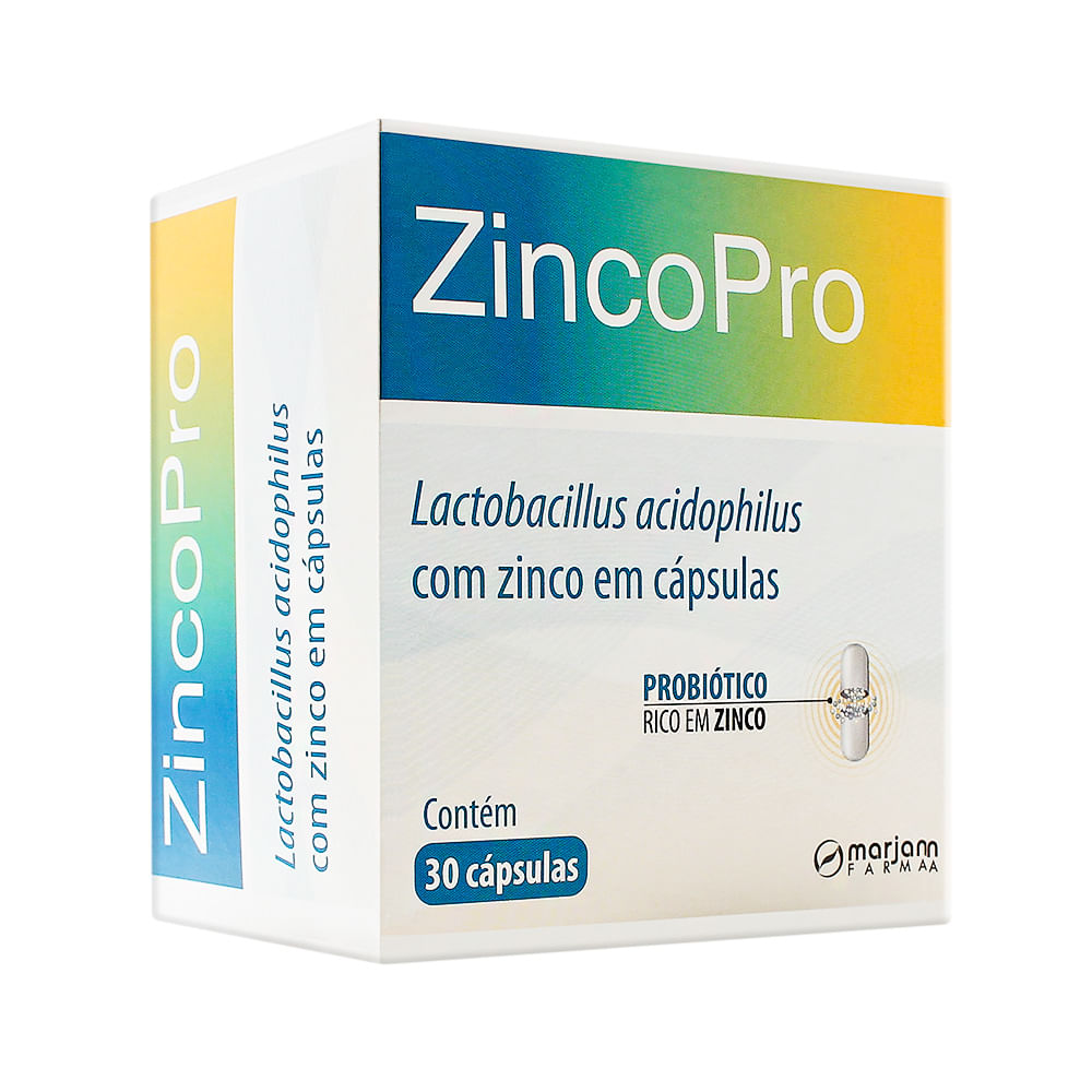 ZincoPro com 30 Cápsulas