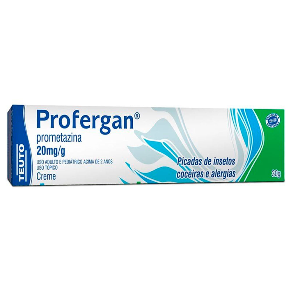 Profergan 20mg/g Creme Dermatologico 30g