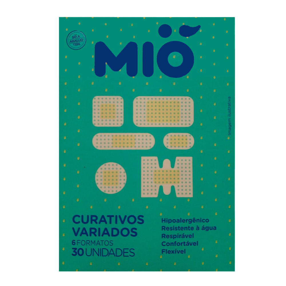 Curativo Mió Transparente Variados com 30 Unidades