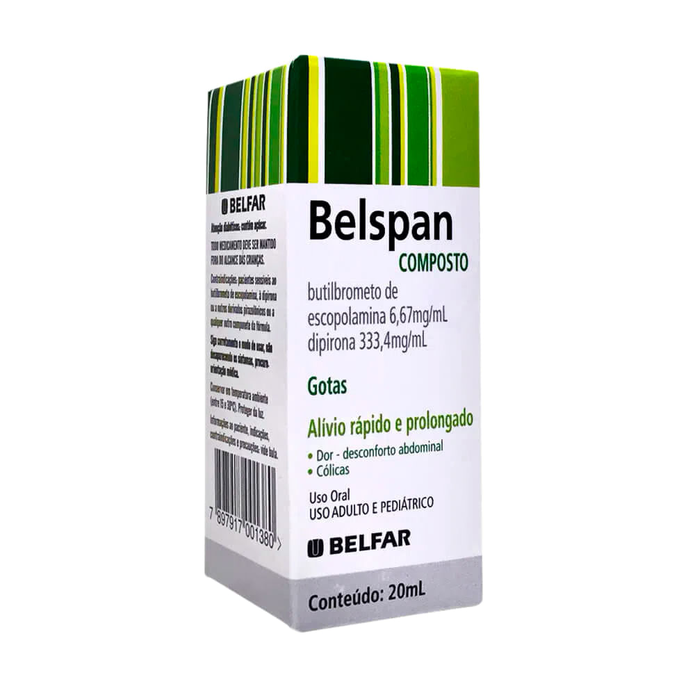 Belspan Composto Gotas com 20ml