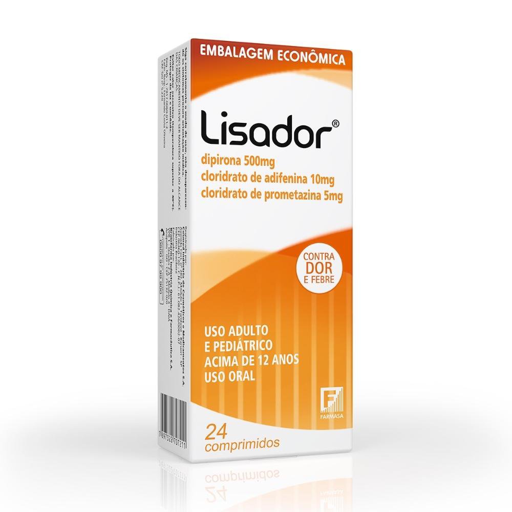 Lisador com 24 Comprimidos