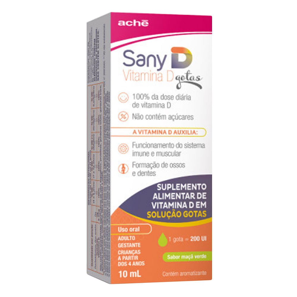 Sany D Gotas Sabor Maçã Verde 10ml