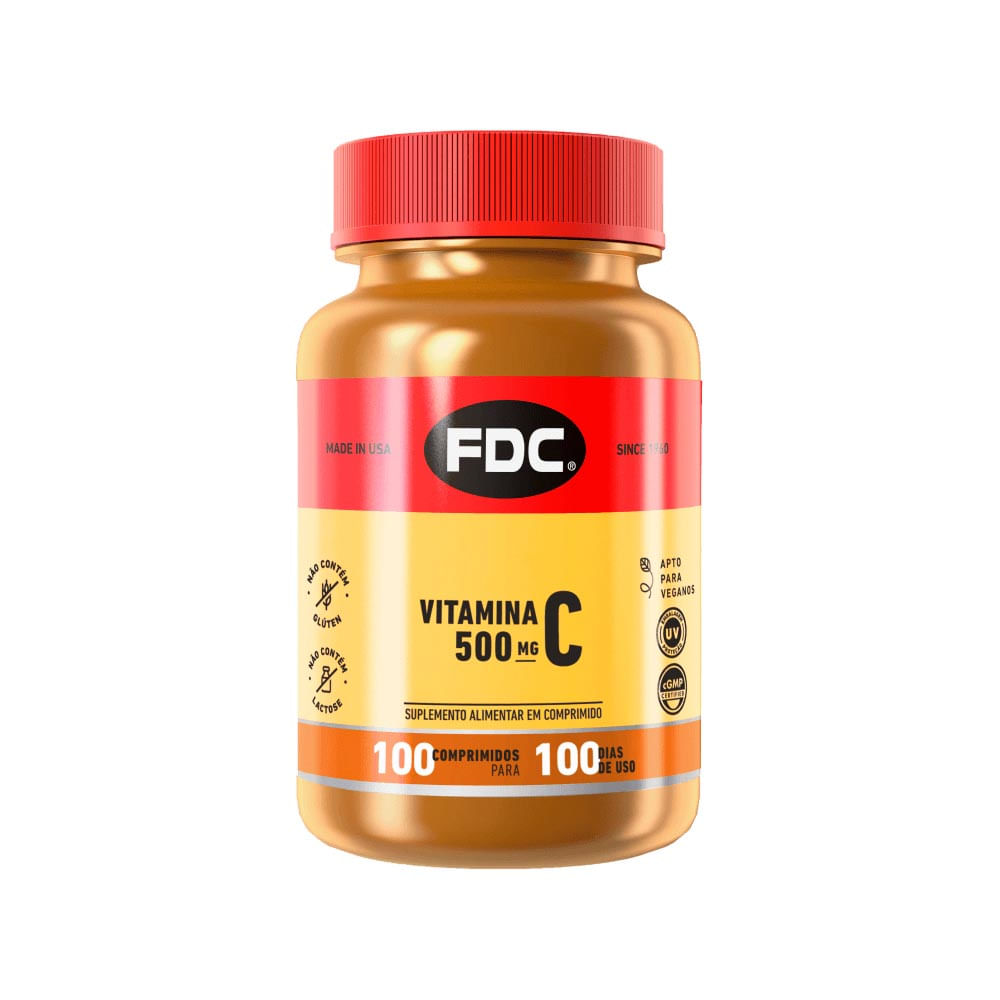 Vitamina C 500mg FDC 100 Comprimidos