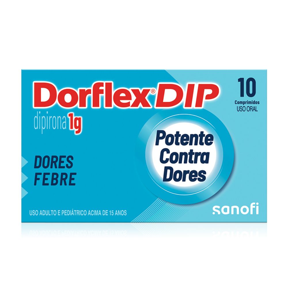 Dorflex DIP Dipirona 1G 10 comprimidos