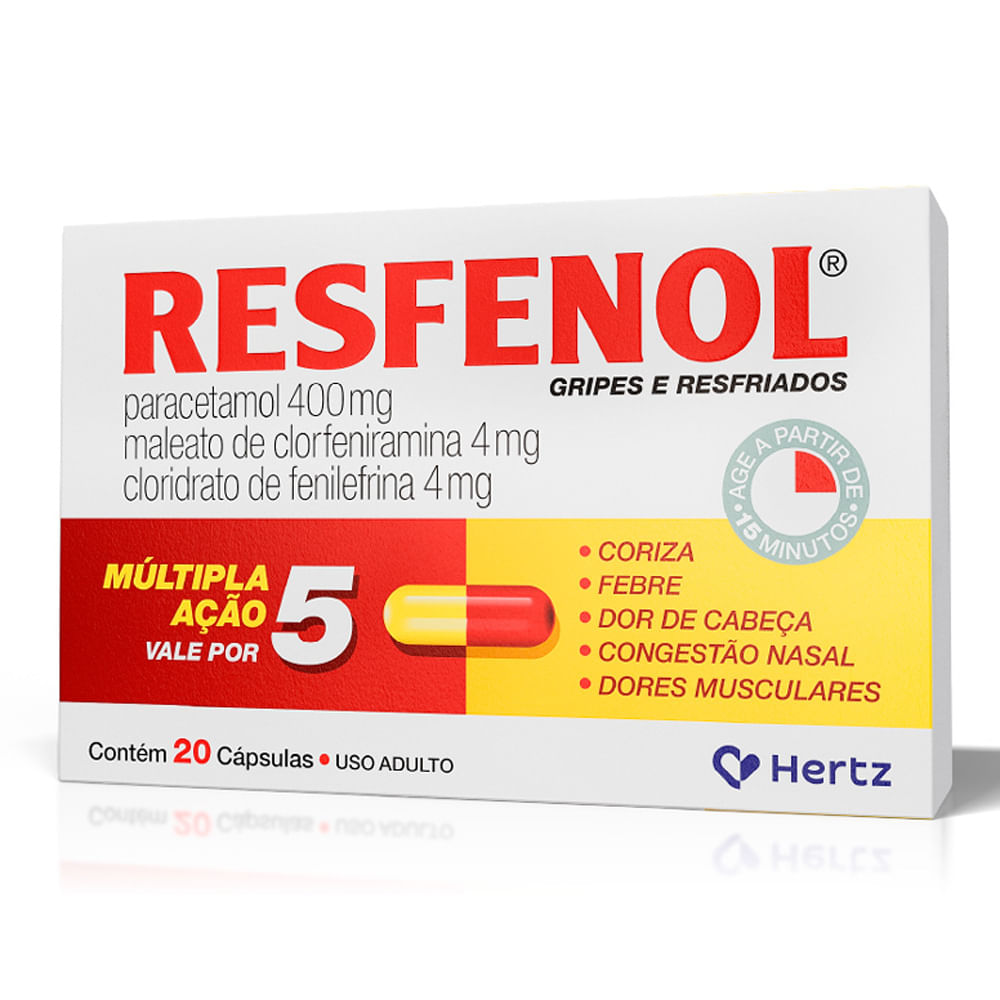 Resfenol com 20 Cápsulas