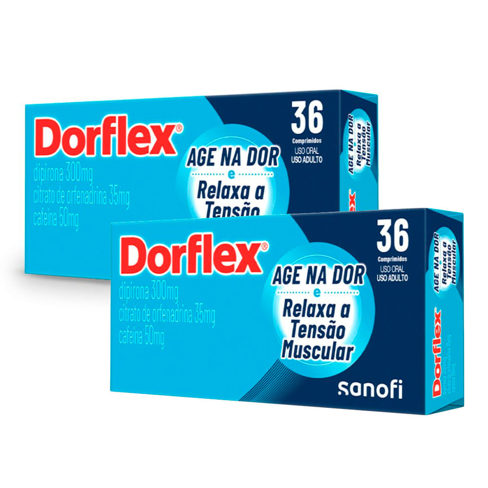 Kit 2 Analgésico Dorflex 36 com Comprimidos